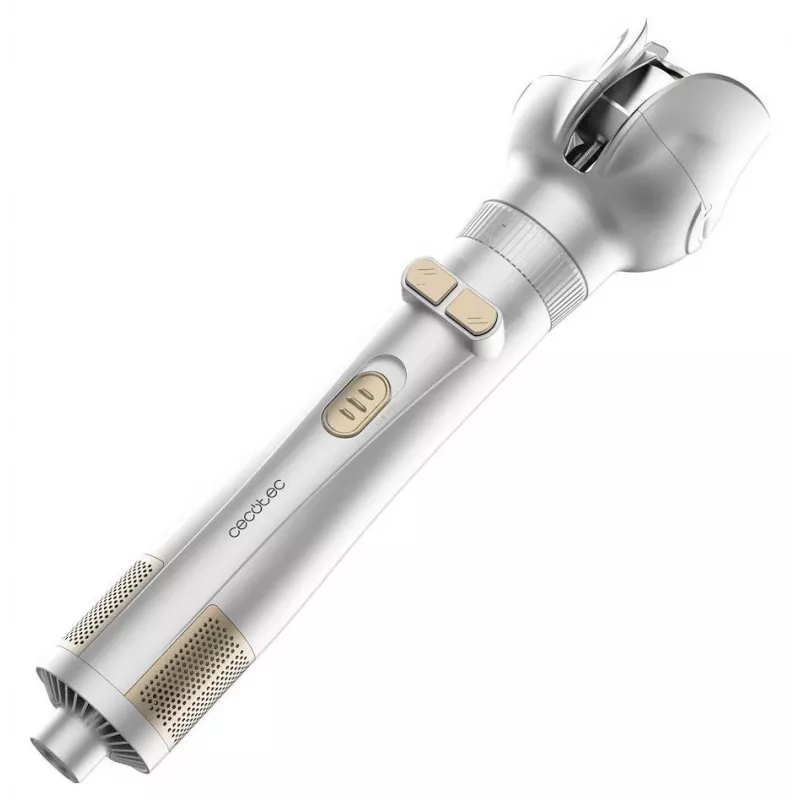 Escova de ar quente rotativa Cecotec CeramicCare 6in1 Gyro, 1100 W, 6 acessórios