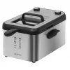 Cecotec CleanFry Infinity 3000 Full Inox fritadeira, 3L de capacidade de óleo, 1kg de capacidade de alimentos, 2400W, aço inoxidável