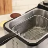 Cecotec CleanFry Infinity 3000 Full Inox fritadeira, 3L de capacidade de óleo, 1kg de capacidade de alimentos, 2400W, aço inoxidável