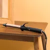 Modelador de caracóis Cecotec SurfCare Curly Hair 25mm cerâmica com queratina e óleo de argão 120-200°C ecrã LCD 40W