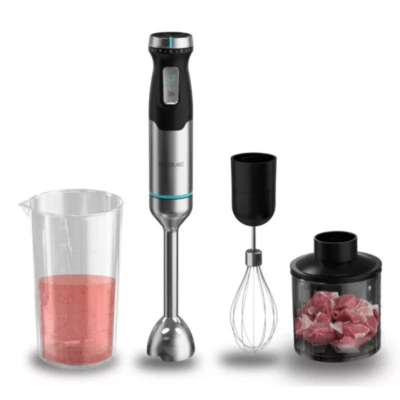 Cecotec Power Pulsar Cream&Crush Liquidificadora, preta