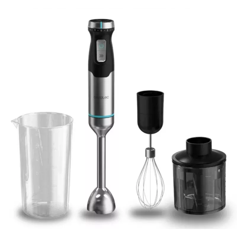 Cecotec Power Pulsar Cream&Crush Liquidificadora, preta