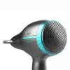 Cecotec Bamba IoniCare 5200 Aura Black secador de cabelo com iões, 2200 W, motor AC profissional, função de iões, 3 níveis de temperatura, 2 velocidades, botão de ar frio, inclui concentrador e difusor, preto