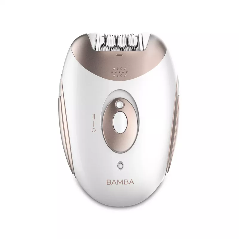 Depiladora Cecotec Bamba SkinCare Depil-Action com 32 pinças, molhado e seco, luz LED, 2 velocidades, recarregável, sem fios, inclui 7 acessórios, bolsa de viagem, prateado
