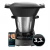 Robot de cozinha multifunções Cecotec Mambo 11090, 1700 W, 3,3 L, aço inoxidável, Wi-Fi