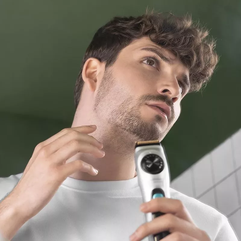 Cecotec PrecisionCare AllDrive Pro Aparador de barba, 19 definições de comprimento 1-10 mm, 75 min de autonomia