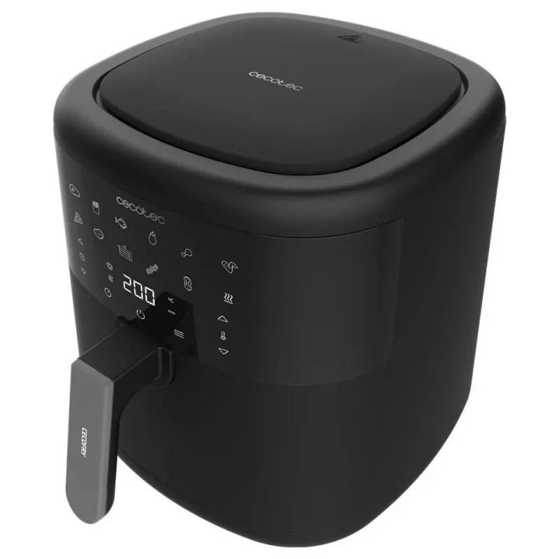 Fritadeira de ar quente Cecotec Cecofry Bombastik 6000 6 L preta