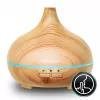 Difusor de aromas ultrassónico Cecotec Pure Aroma 150 Yang, 150 ml, LED de 7 cores, efeito madeira