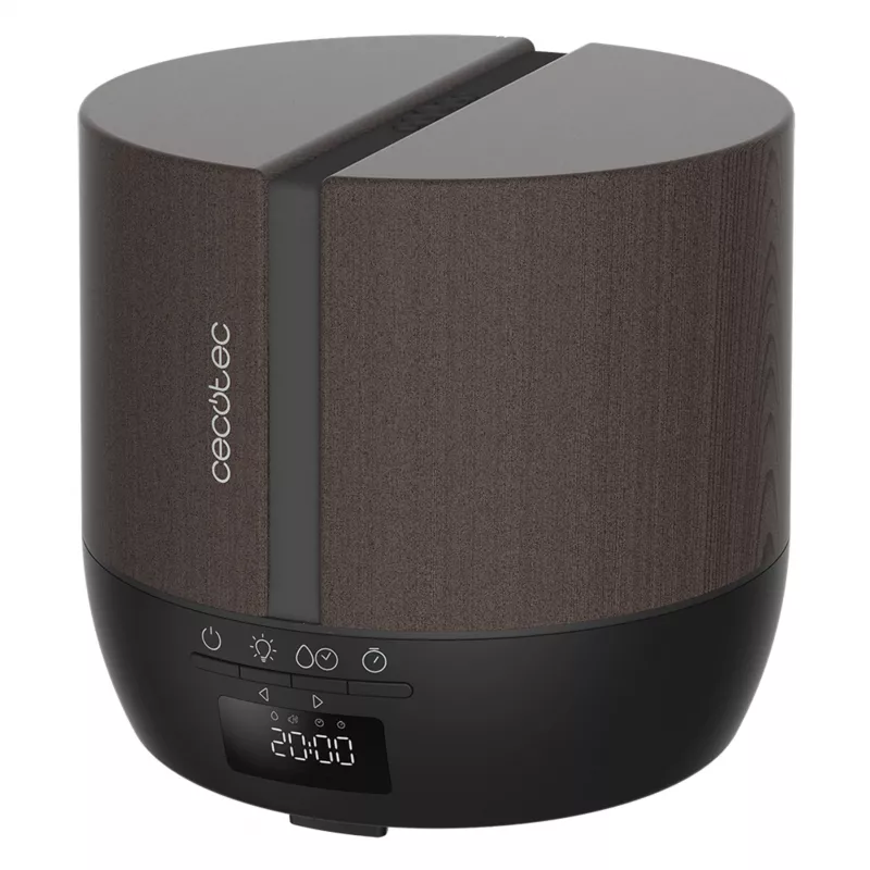 Cecotec Pure Aroma 550 Connected Black Woody humidificador ultrassónico e difusor de aroma