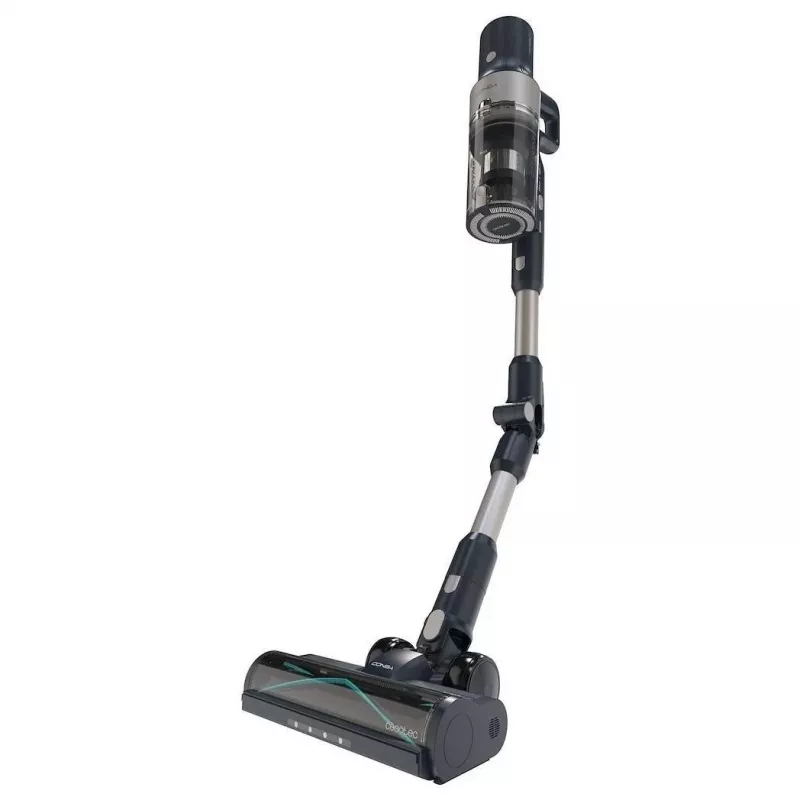 Aspirador com bateria 3 em 1 Cecotec Conga Rockstar 5500 Hurricane Station Flex, 26 kPa, 680 W, 90 min de autonomia, iões de lítio