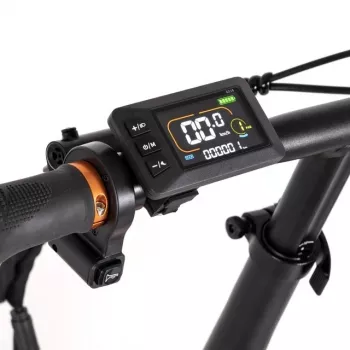 YOUIN Urban Foldable Texas II E-Bike Fat 20 - Laranja/Preto
