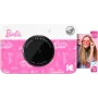 Câmara digital instantânea KODAK Printomatic Barbie Edition 5MP + 5 folhas de papel fotográfico ZINK rosa