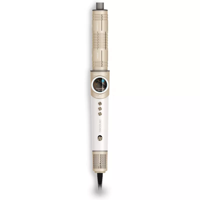Modelador de ar quente Cecotec AirGlisse 8em1 1000W champanhe