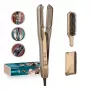 Alisador e secador de cabelo Cecotec AirLisse 2em1 ForceDry Duo, preto/rosé gold