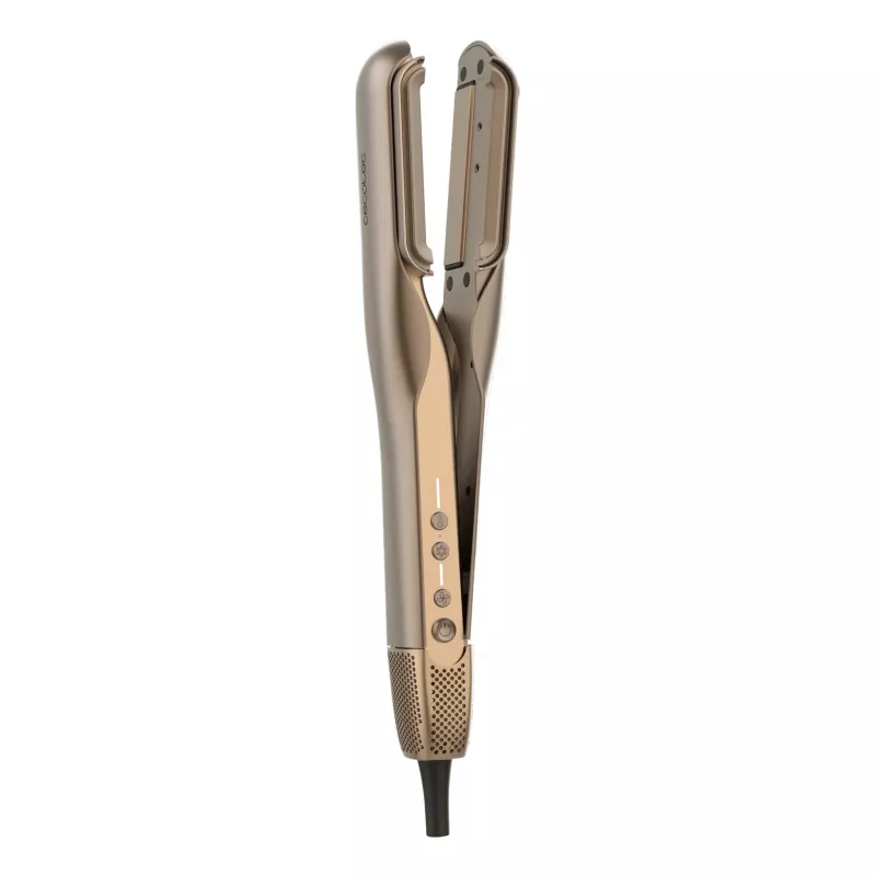 Alisador e secador de cabelo Cecotec AirLisse 2em1 ForceDry Duo, preto/rosé gold