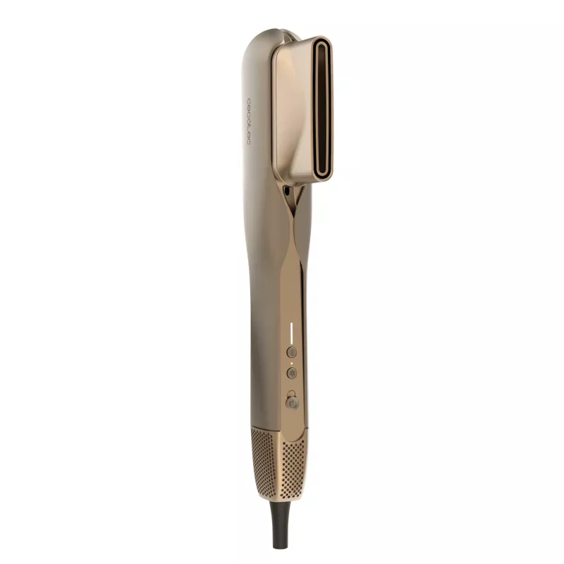 Alisador e secador de cabelo Cecotec AirLisse 2em1 ForceDry Duo, preto/rosé gold