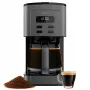 Máquina de café de filtro Cecotec Coffee 66 Time 950W 1,5L 12 chávenas LCD temporizador aço inoxidável
