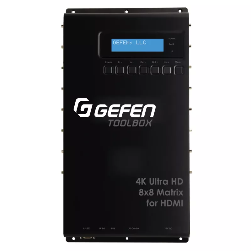 Matriz Gefen GefenToolBox 6x2 para HDMI 4Kx2K - Comutador de vídeo/áudio