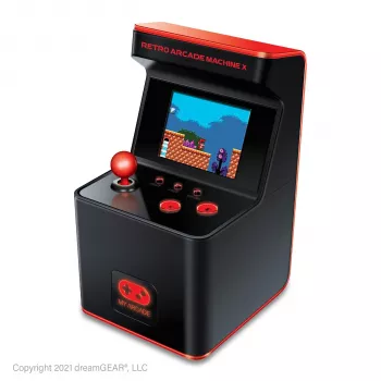Máquina de arcada retro DreamGear My Arcade Retro Arcade Machine X - Mini arcada portátil com mais de 300 jogos