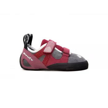 Sapatos de escalada Evolv Elektra - Cinzento/Merlot