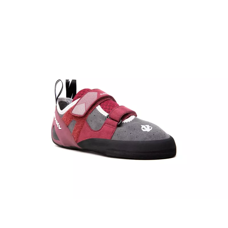 Sapatos de escalada Evolv Elektra - Cinzento/Merlot
