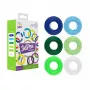 Recargas de filamento para caneta 3D Myfirst 6x5m PLA 1.75mm Cool Colors Assortment FP8001AC-CC01
