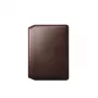 Carteira de passaporte de couro Nomad Rustic Brown