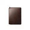 Carteira de passaporte de couro Nomad Pen Edition Rustic Brown