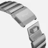 NOMAD Titanium Band V3 - Bracelete em metal escovado Natural Titanium para Apple Watch 46mm/49mm
