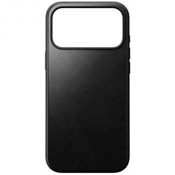 Capa de couro Nomad Modern para iPhone 17 Pro Max - Black Horween