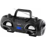 Hyundai TRC985BT Boombox portátil com CD, Bluetooth, rádio FM/AM, reprodução MP3/USB, preto