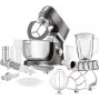 SENCOR STM 6378BK Batedeira 1000 W, taça de aço inoxidável 4,5 L, movimento planetário, preta