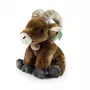 Rappa Peluche ecológico de carneiro-da-montanha sentado 28 cm