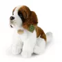 Rappa Peluche ecológico de cão São Bernardo, sentado, 30 cm, castanho/branco/preto