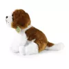 Rappa Peluche ecológico de cão São Bernardo, sentado, 30 cm, castanho/branco/preto