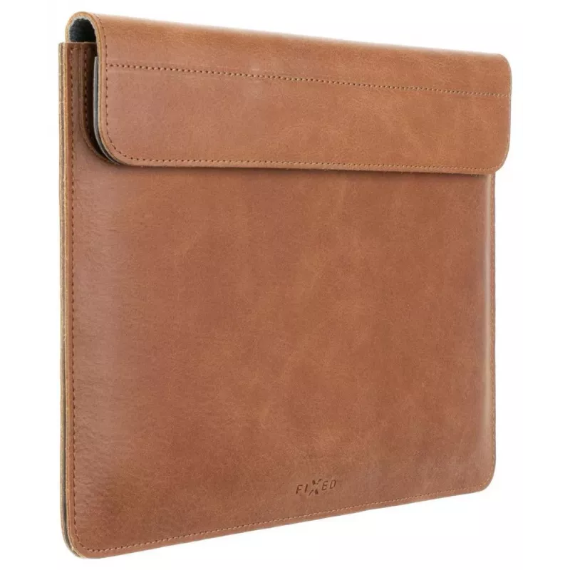 Capa de pele FIXED Oxford para Apple iPad Pro 10,5 polegadas, Pro 11 polegadas (2018-2022), Air (2019-2022), 10,2 polegadas (2019-2021), castanho