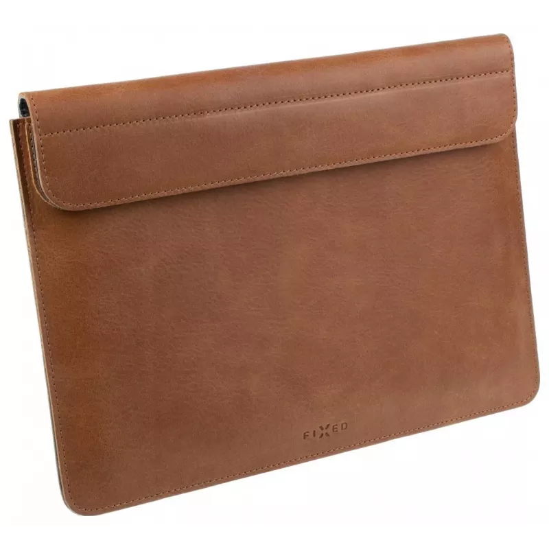 Capa de pele FIXED Oxford para Apple iPad Pro 10,5 polegadas, Pro 11 polegadas (2018-2022), Air (2019-2022), 10,2 polegadas (2019-2021), castanho