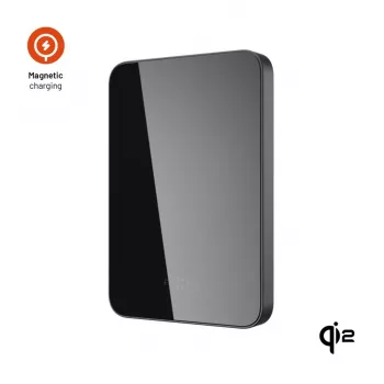 Fixed MagZen 5 Crystal Qi2 Standard 5000 mAh preto