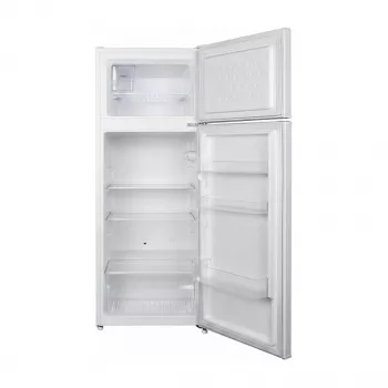 Combinado de frigorífico e congelador independente CHiQ CTM216LWD 211L de capacidade total, 170L de frigorífico, 41L de congelador, branco, iluminação LED, porta reversível, classe energética D