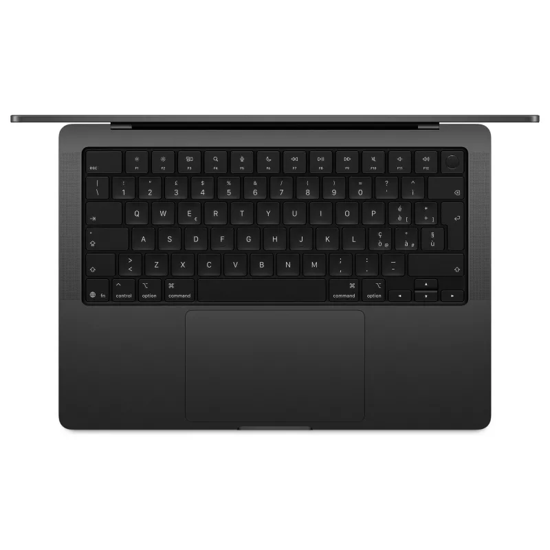 Apple MacBook Pro 14 M5 Space Black / CPU M5 Pro de 18 núcleos, GPU de 20 núcleos / 48GB RAM / 2TB SSD / teclado alemão (Z1MM_7245_DE_CTO)