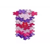 Conjunto de tapetes sensoriais ortopédicos Muffik 11-in-1 rosa 11 peças puzzle tapete sensorial MFK-063