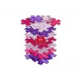 Conjunto de tapetes sensoriais ortopédicos Muffik 11-in-1 rosa 11 peças puzzle tapete sensorial MFK-063