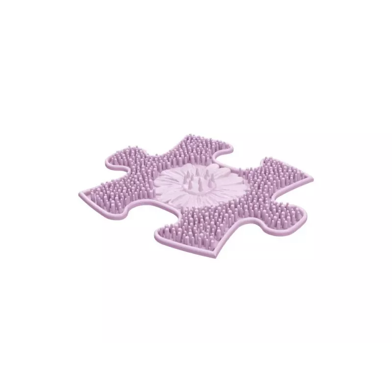 Conjunto de tapetes sensoriais ortopédicos Muffik 11-in-1 rosa 11 peças puzzle tapete sensorial MFK-063