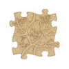 Conjunto de tapetes sensoriais ortopédicos Muffik 8-in-1 natural 8 peças puzzle MFK-065