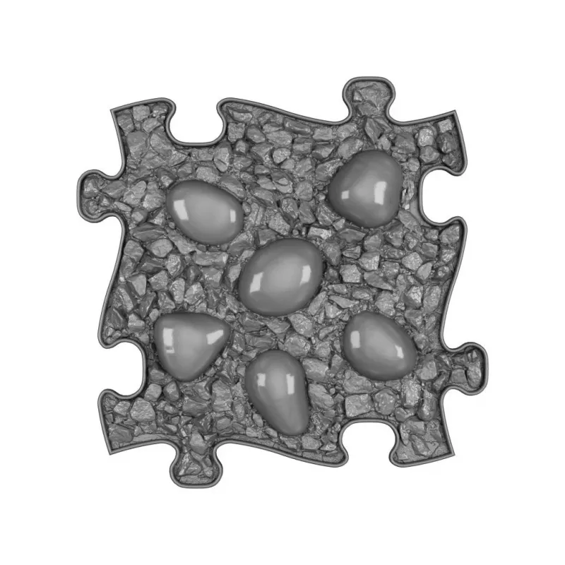 Conjunto de tapetes sensoriais ortopédicos Muffik 8-in-1 natural 8 peças puzzle MFK-065
