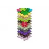 Conjunto de tapetes sensoriais ortopédicos MUFFIK 15-in-1, ladrilhos puzzle interligáveis para correção de pés cambados, 15 peças, multicolor