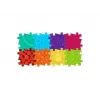 Conjunto de tapetes sensoriais ortopédicos Muffik 8-in-1 arco-íris 8 tapetes puzzle sensoriais Muffik / Rainbow / MFK-079