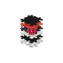 Conjunto de tapetes sensoriais ortopédicos Muffik 6-in-1 bebé preto e branco 6 tapetes puzzle jogo sensorial Muffik MFK-023-3