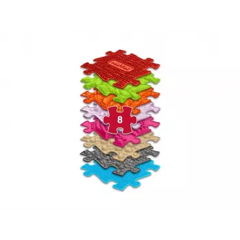 Conjunto de tapetes sensoriais ortopédicos 8-in-1 médio 8 tapetes puzzle Muffik MFK-020-01
