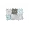 Conjunto de tapete sensorial ortopédico Muffik 6-in-1 médio 6 peças puzzle tapete sensorial MFK-109